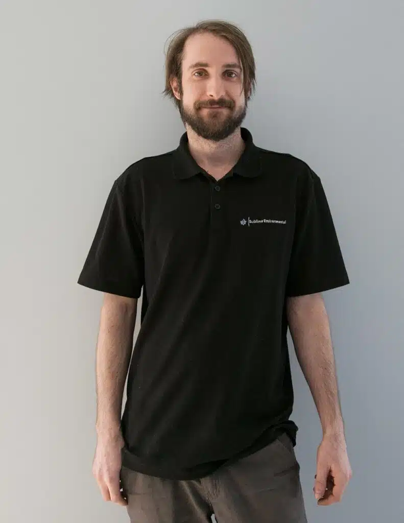 Professional headshots of Sublime Environmental water treatment specialists, including engineers, technicians, and operations staff